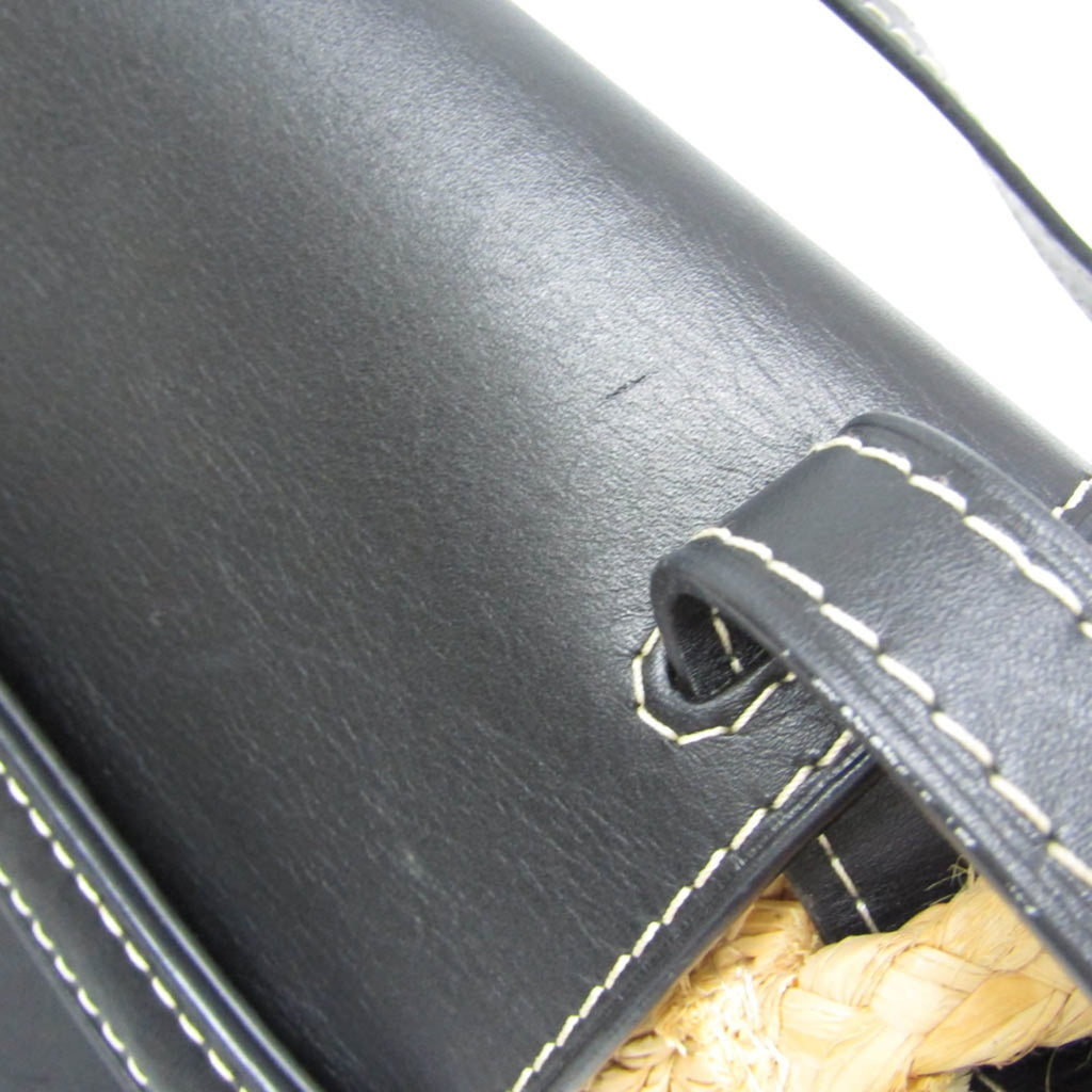Loewe Gate · Raffia Crossbody