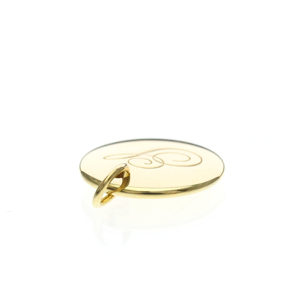 Tiffany Notes Letter Y · 18K Yellow Gold
