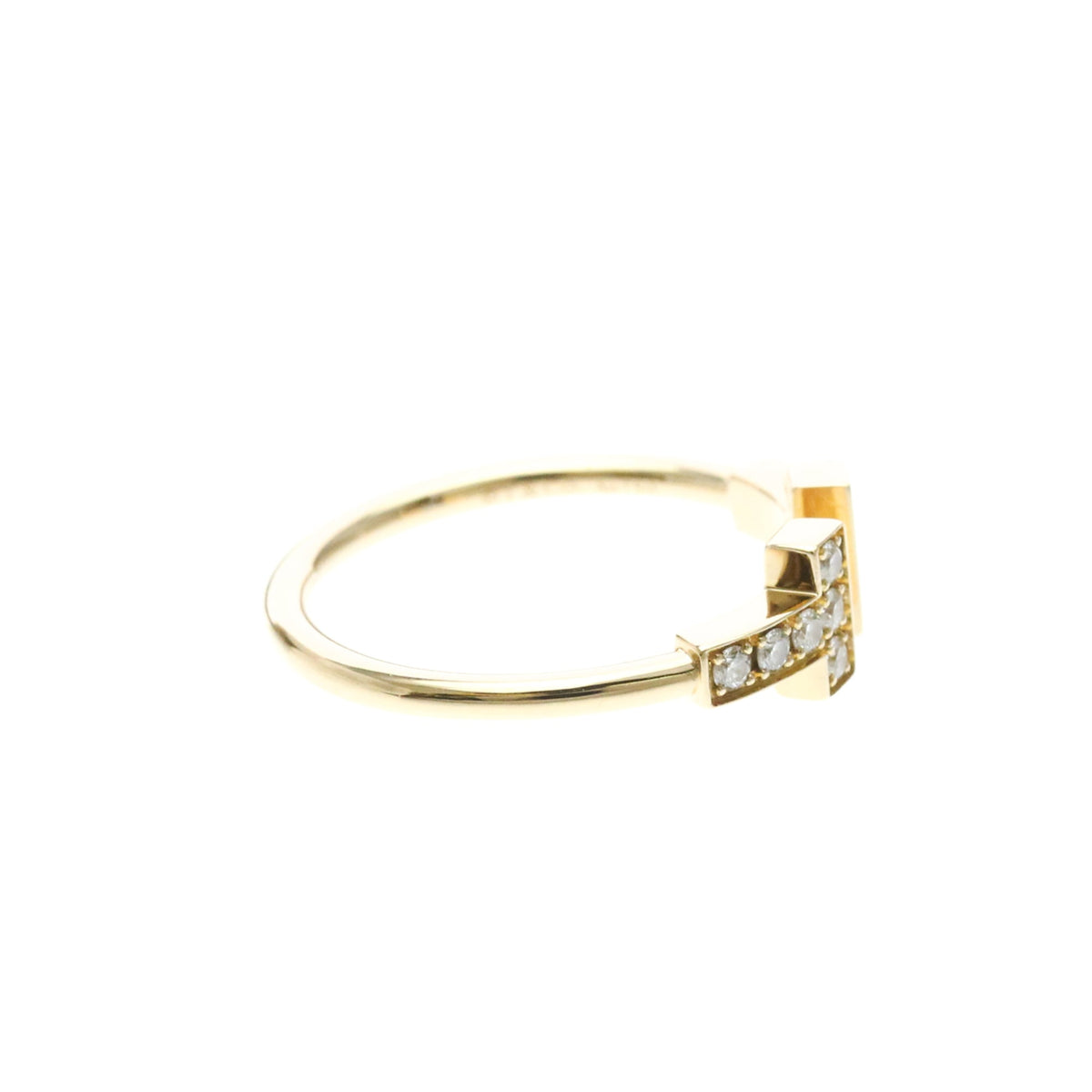 Tiffany T Wire · Rose Gold · Diamond