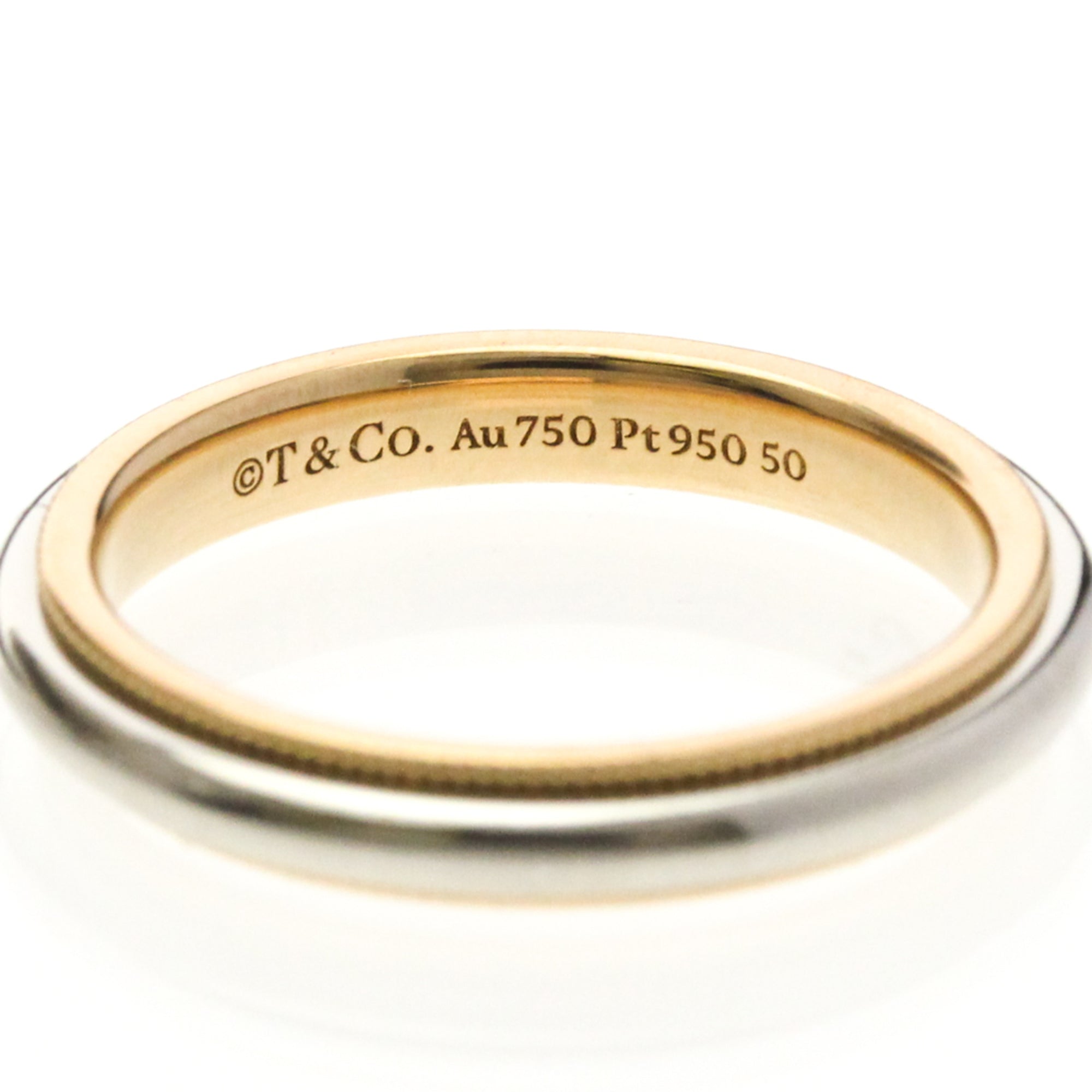 Tiffany Milgrain · Rose Gold & Platinum