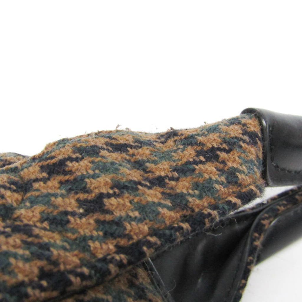 Balenciaga Navy Cabas S · Wool & Leather