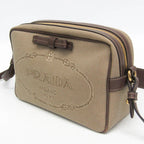 Prada Logo Jacquard · Shoulder Bag