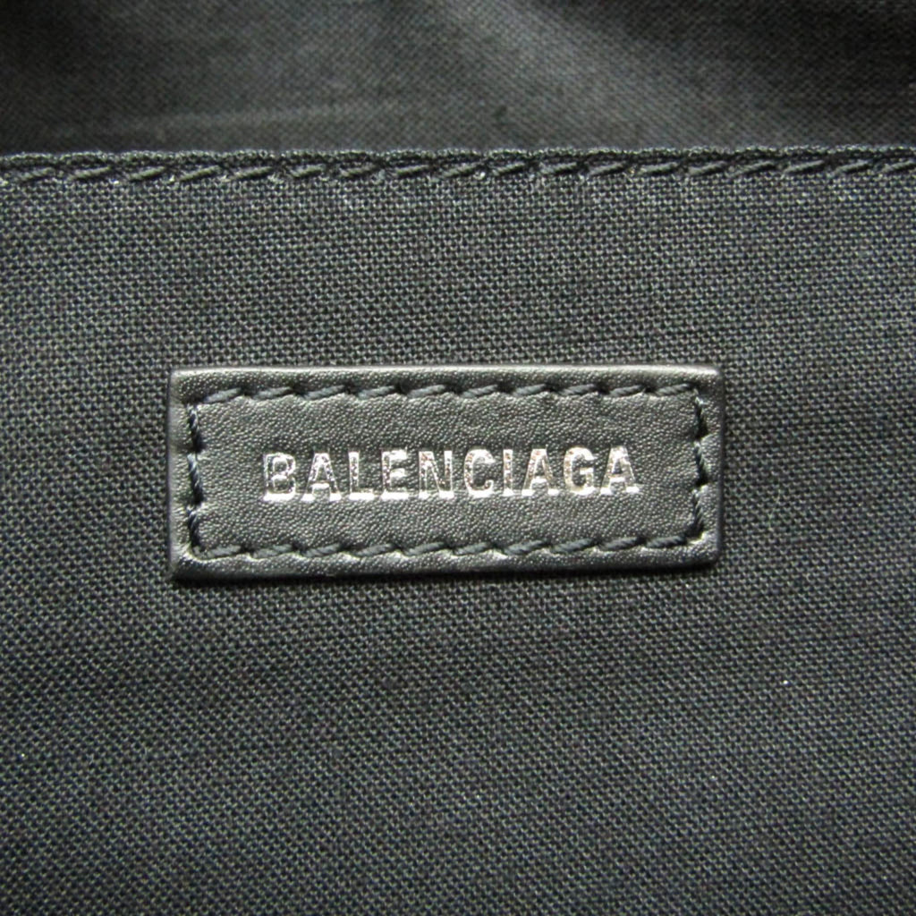 Balenciaga Navy Clip · Canvas Clutch