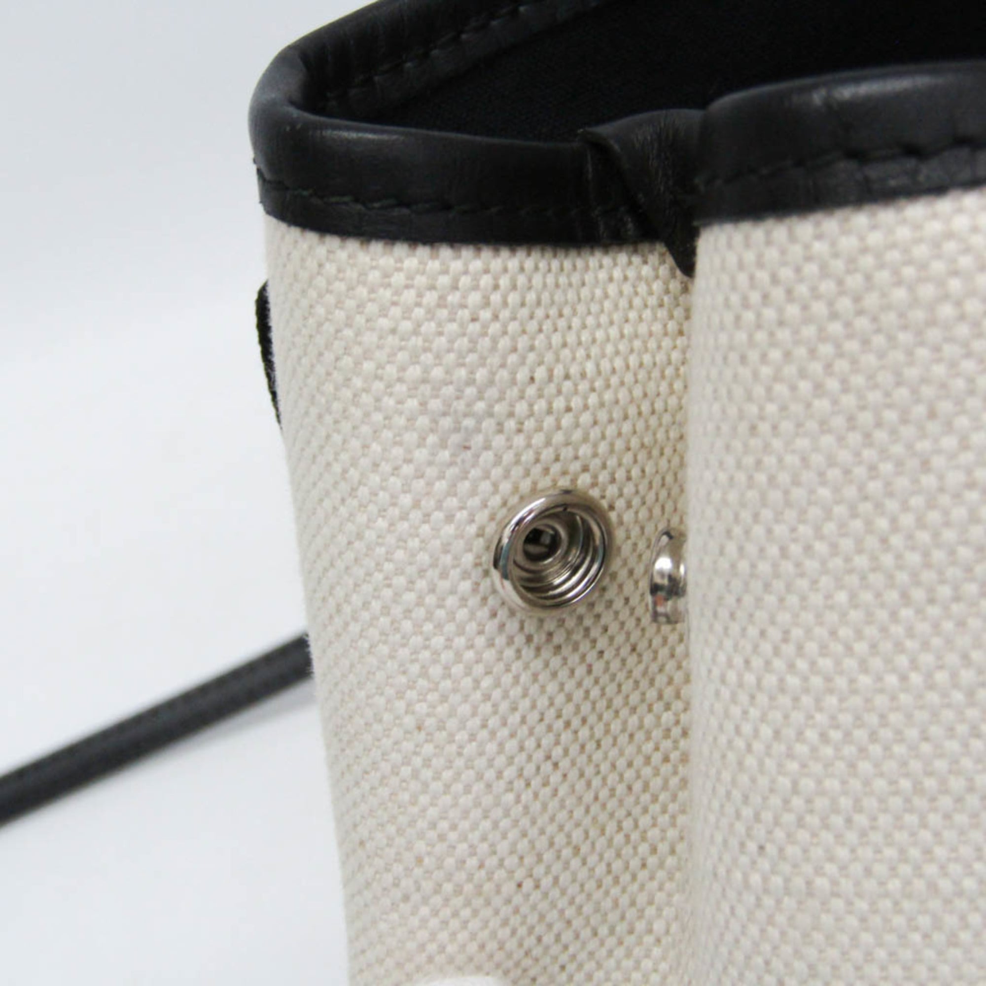 Balenciaga Navy Cabas XS · Canvas & Leather