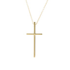 Tiffany Metro Cross · 18K Yellow Gold