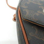 Celine Triomphe Triangle · Coated Canvas