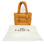 Coach Pillow Tote · Leather