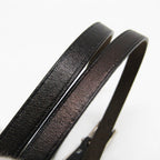 Hermès Hapi III · Leather Choker Bangle
