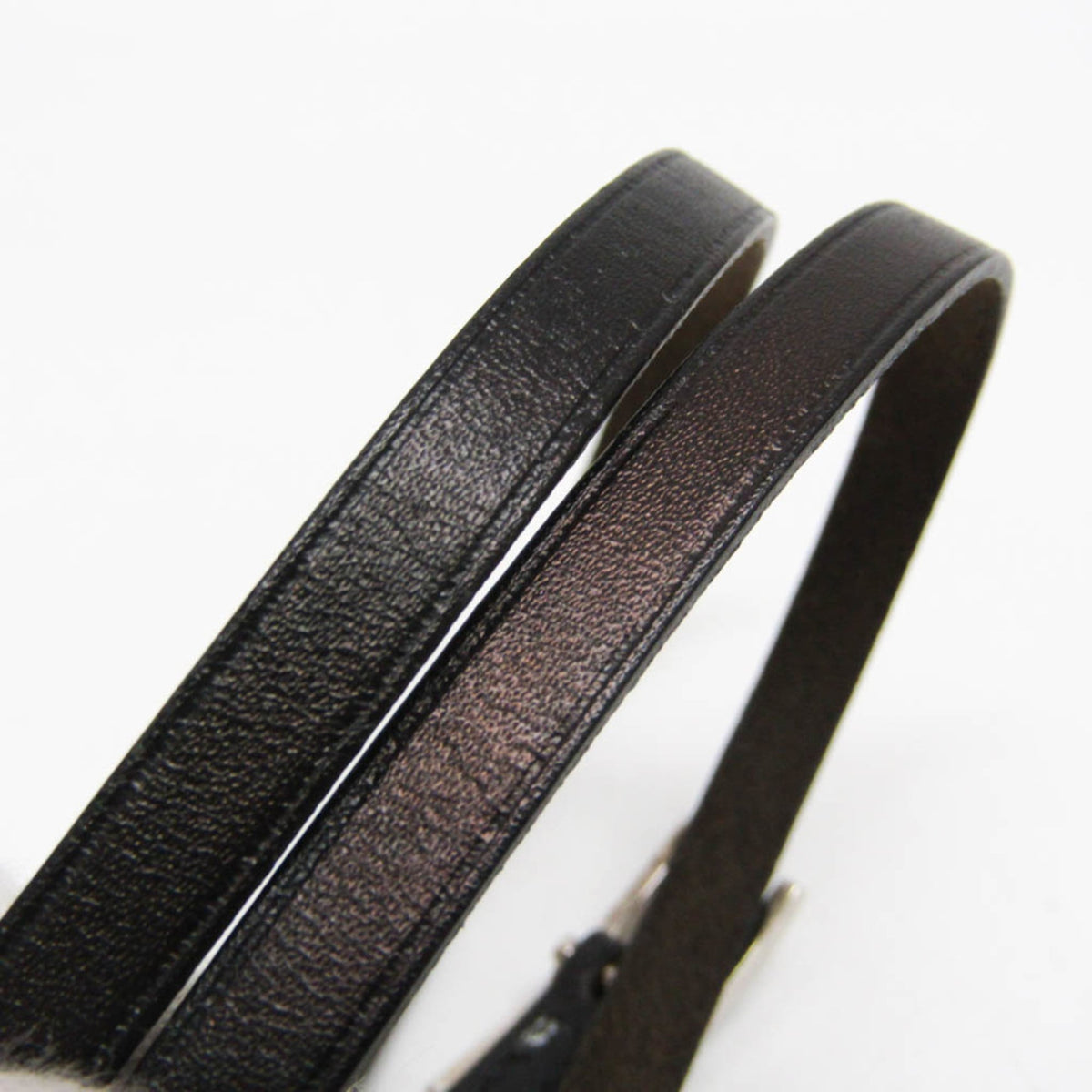 Hermès Hapi III · Leather Choker Bangle