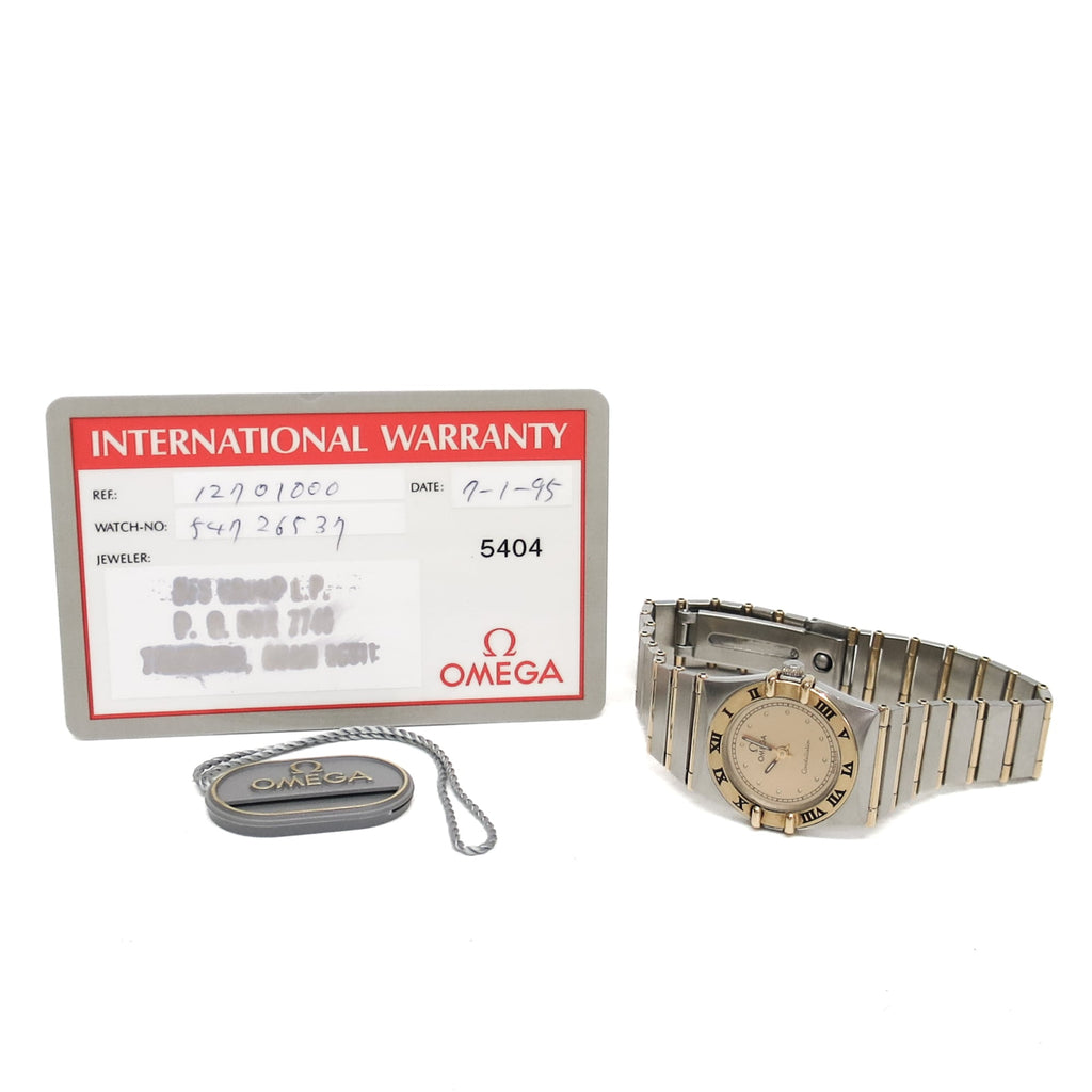 Omega Constellation · Steel & 18K Gold