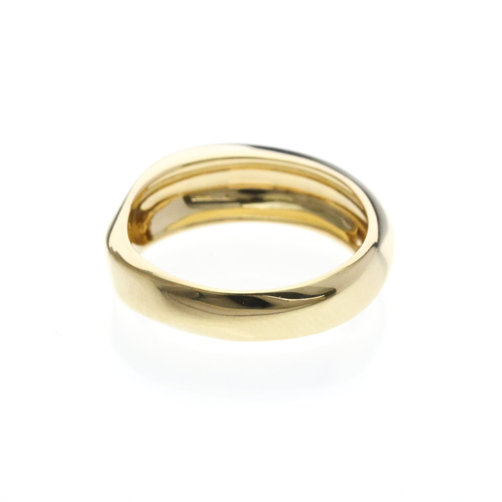 Tiffany Knife-Edge · 18K Yellow Gold