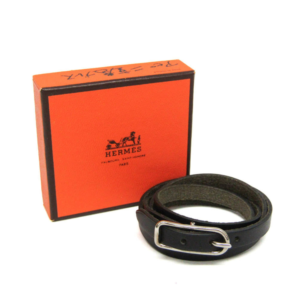 Hermes Hapi · 4-Strand Leather Bangle
