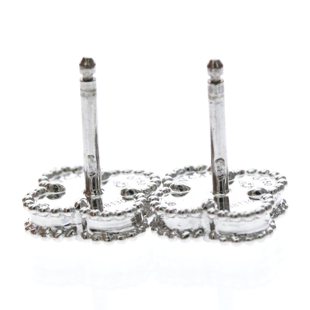 Van Cleef & Arpels Sweet Alhambra · Mother of Pearl · 18K White Gold