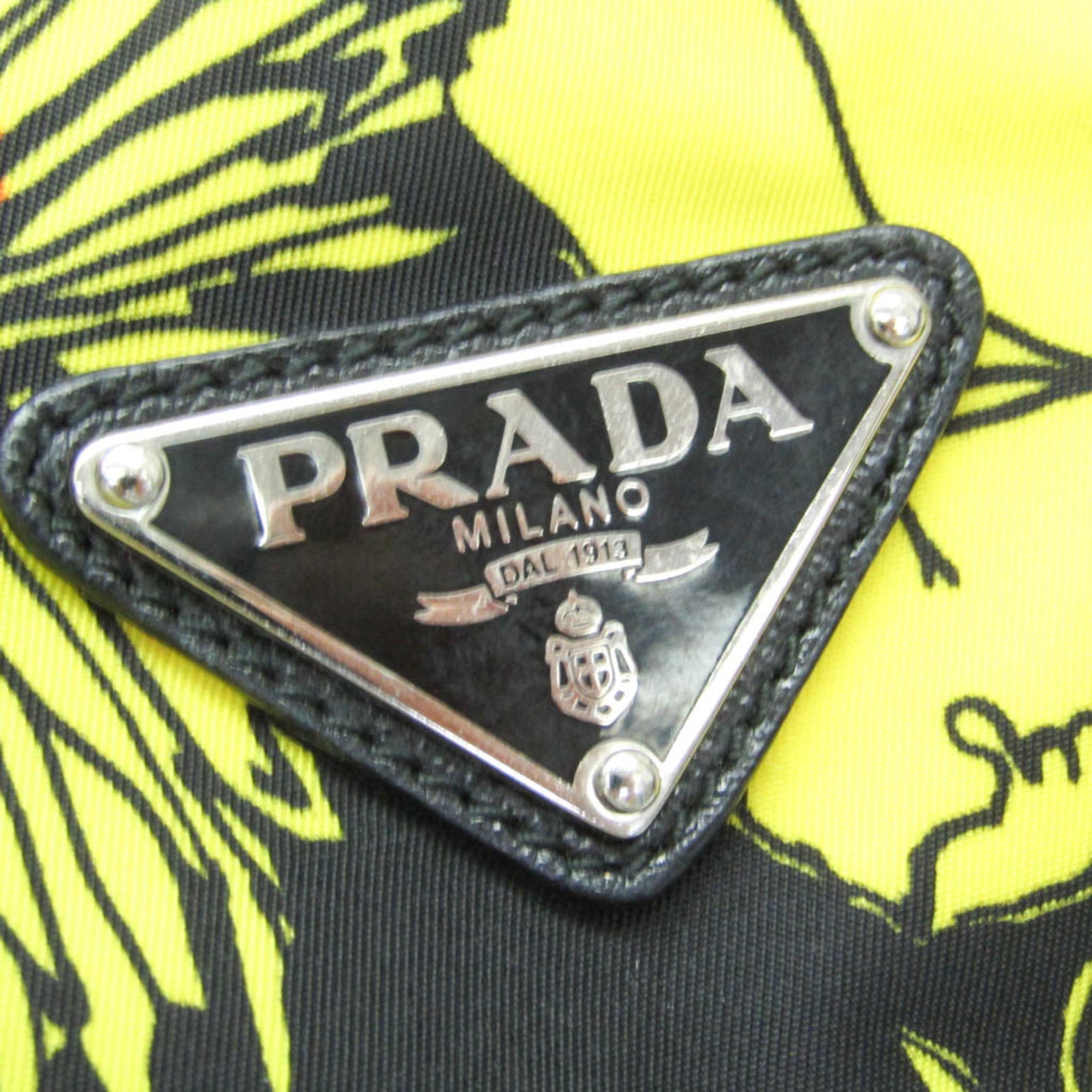 Prada Tessuto · Floral Print Nylon