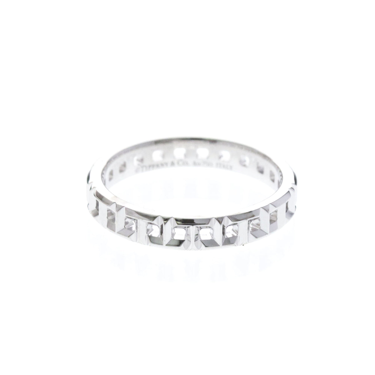 Tiffany T True Narrowing · 18K White Gold