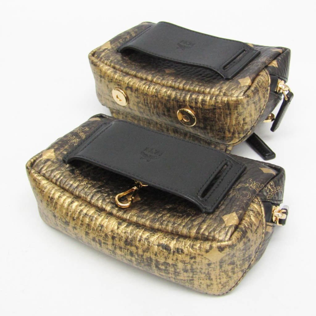 MCM Visetos Triple Body · Coated Canvas