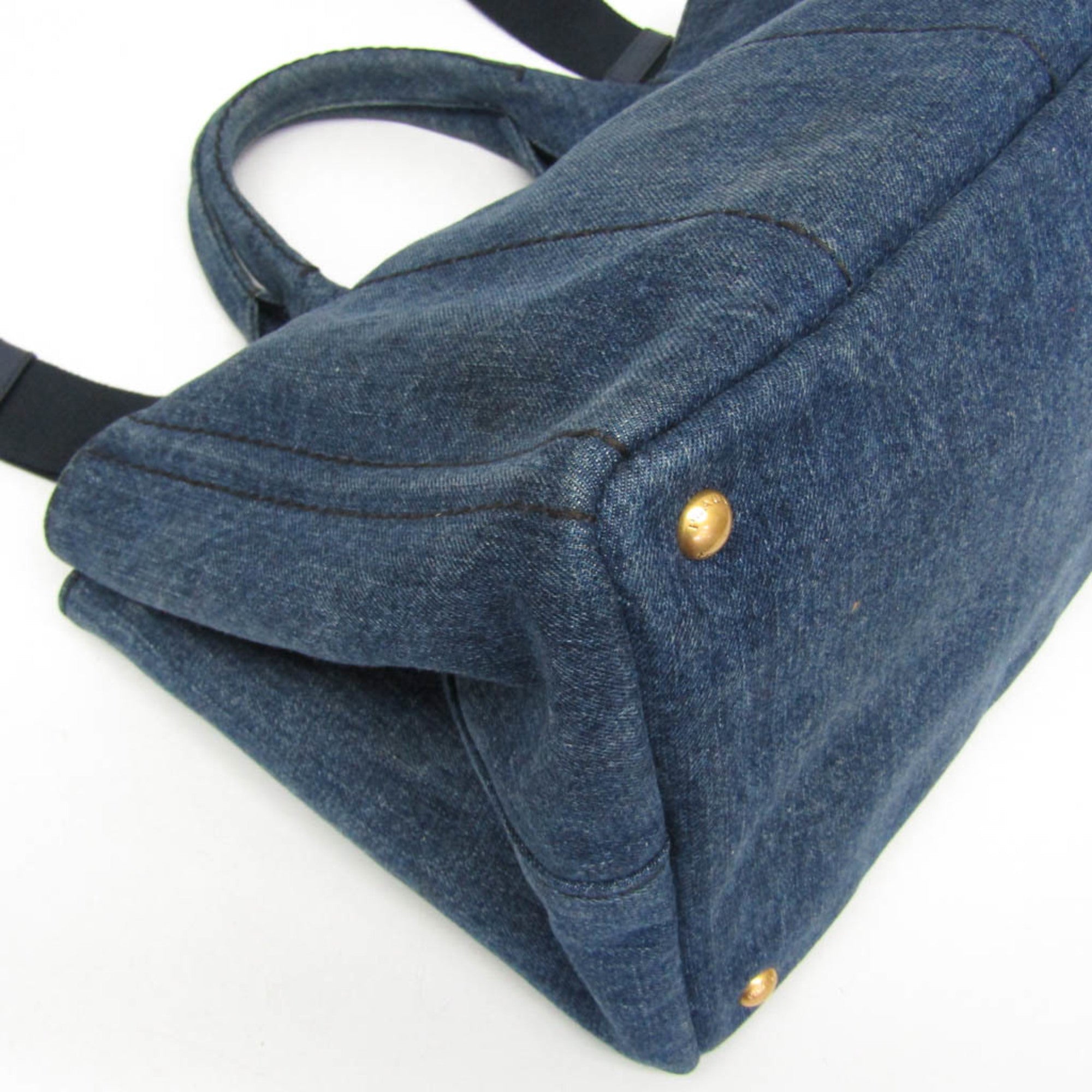Prada Canapa · Denim Tote