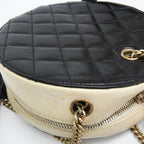 Chanel Coco Mark · Round Chain · Leather