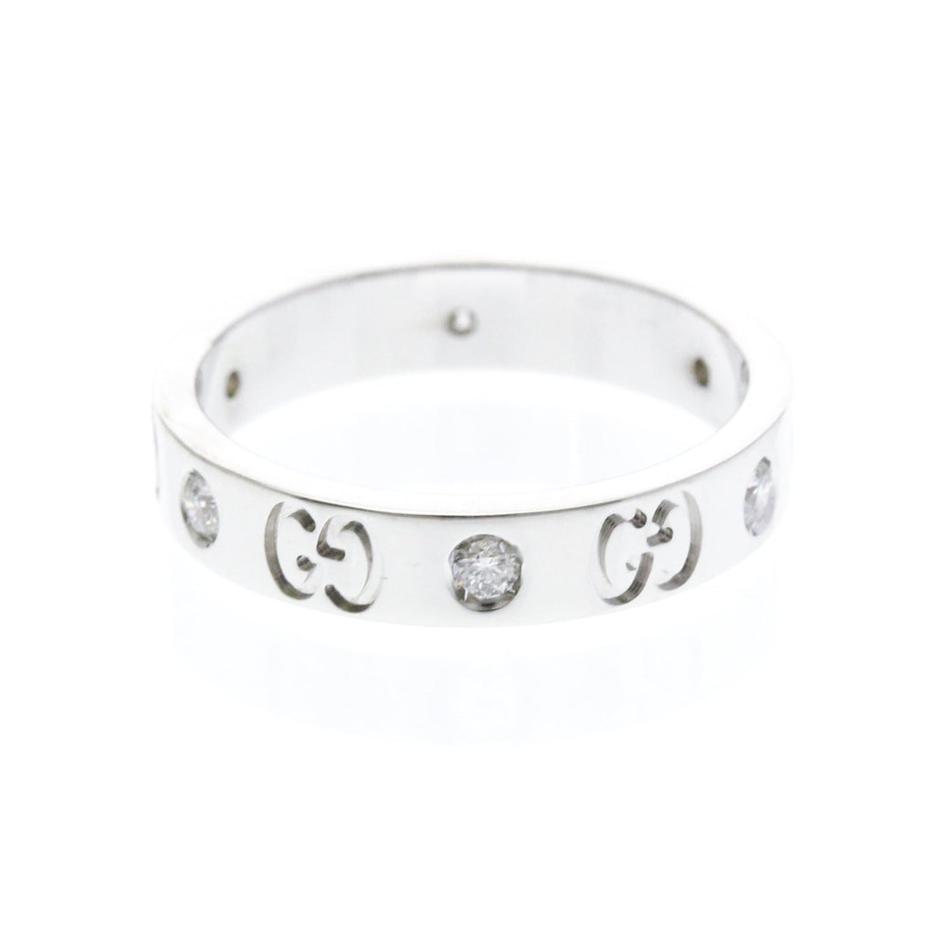 Gucci Icon · Diamond · 18K White Gold