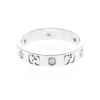 Gucci Icon · Diamond · 18K White Gold
