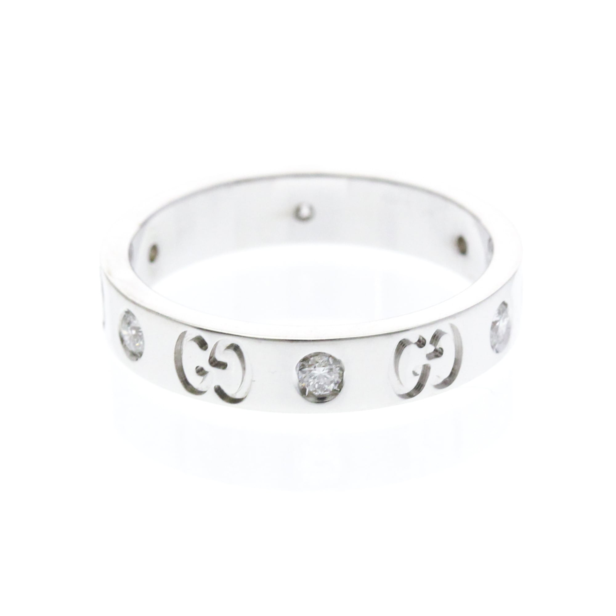 Gucci Icon · Diamond · 18K White Gold