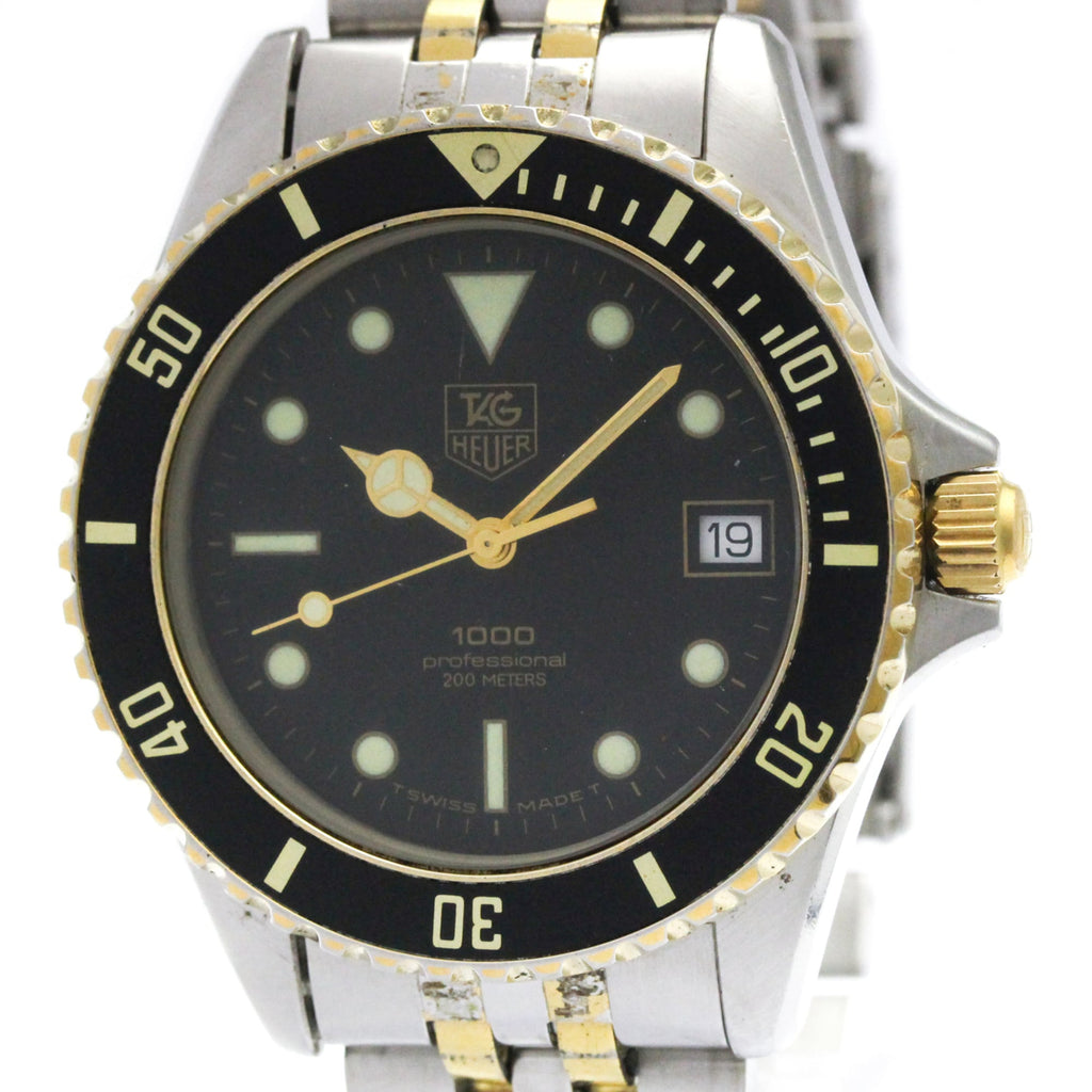Tag Heuer Professional · Gold Plated Steel