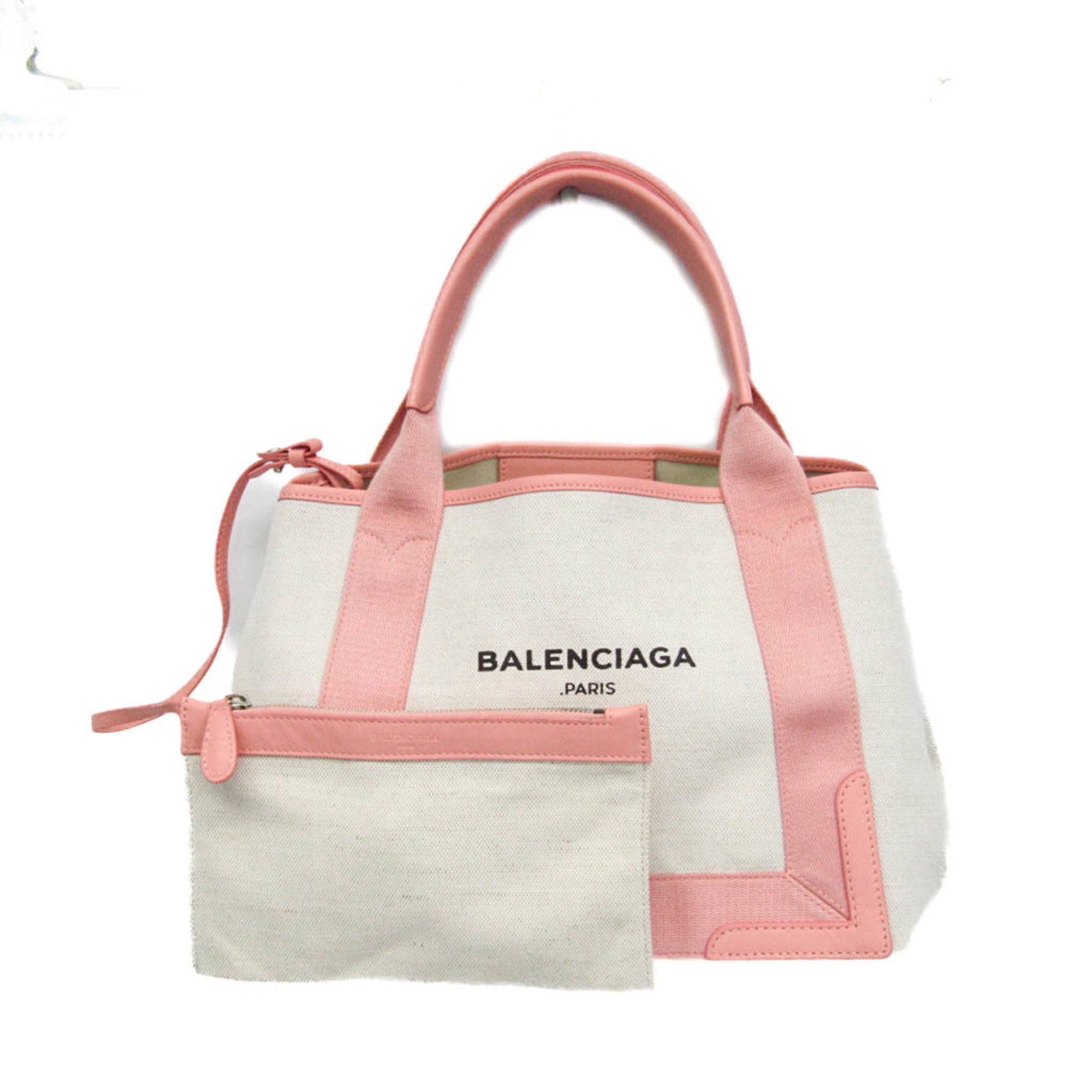 Balenciaga Navy Cabas S · Canvas