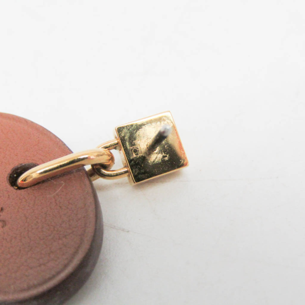 Hermès H Curiosité · Leather Drop Earrings