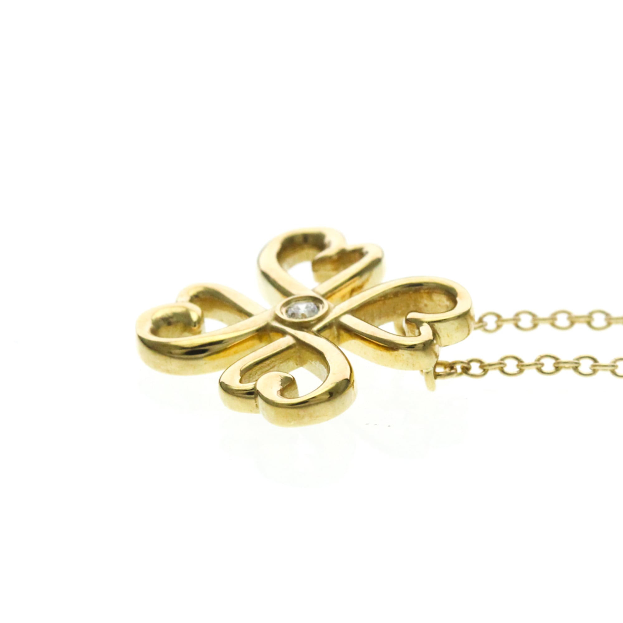 Tiffany Loving Heart Clover · 18K Yellow Gold
