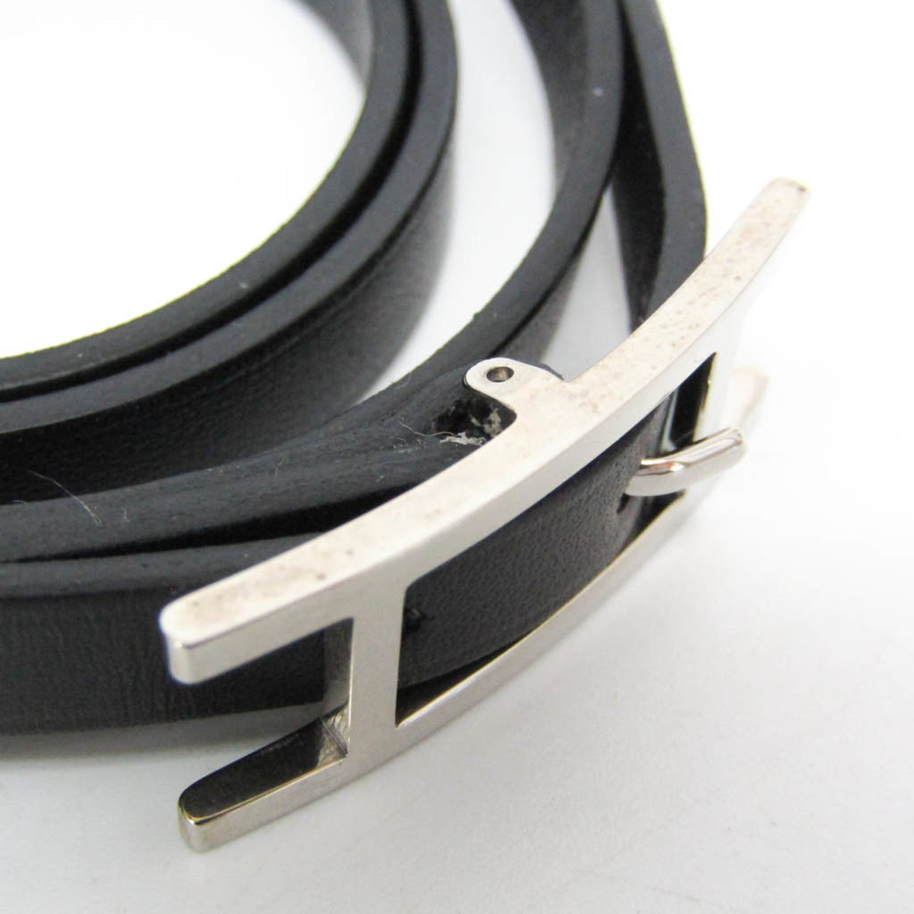 Hermès Hapi · 4-Row Leather Bangle