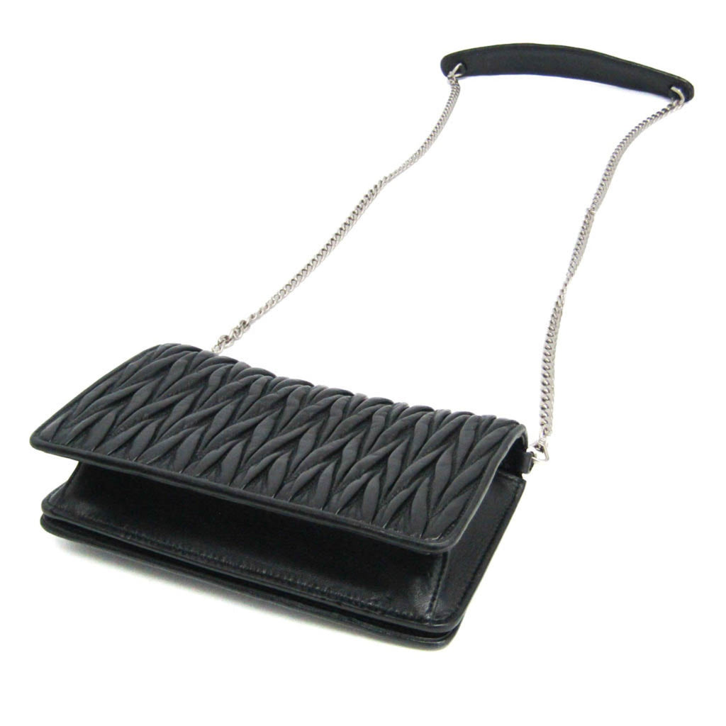 Miu Miu Matelassé · Chain Shoulder