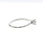 Tiffany Solitaire Diamond · 0.33ct · Platinum