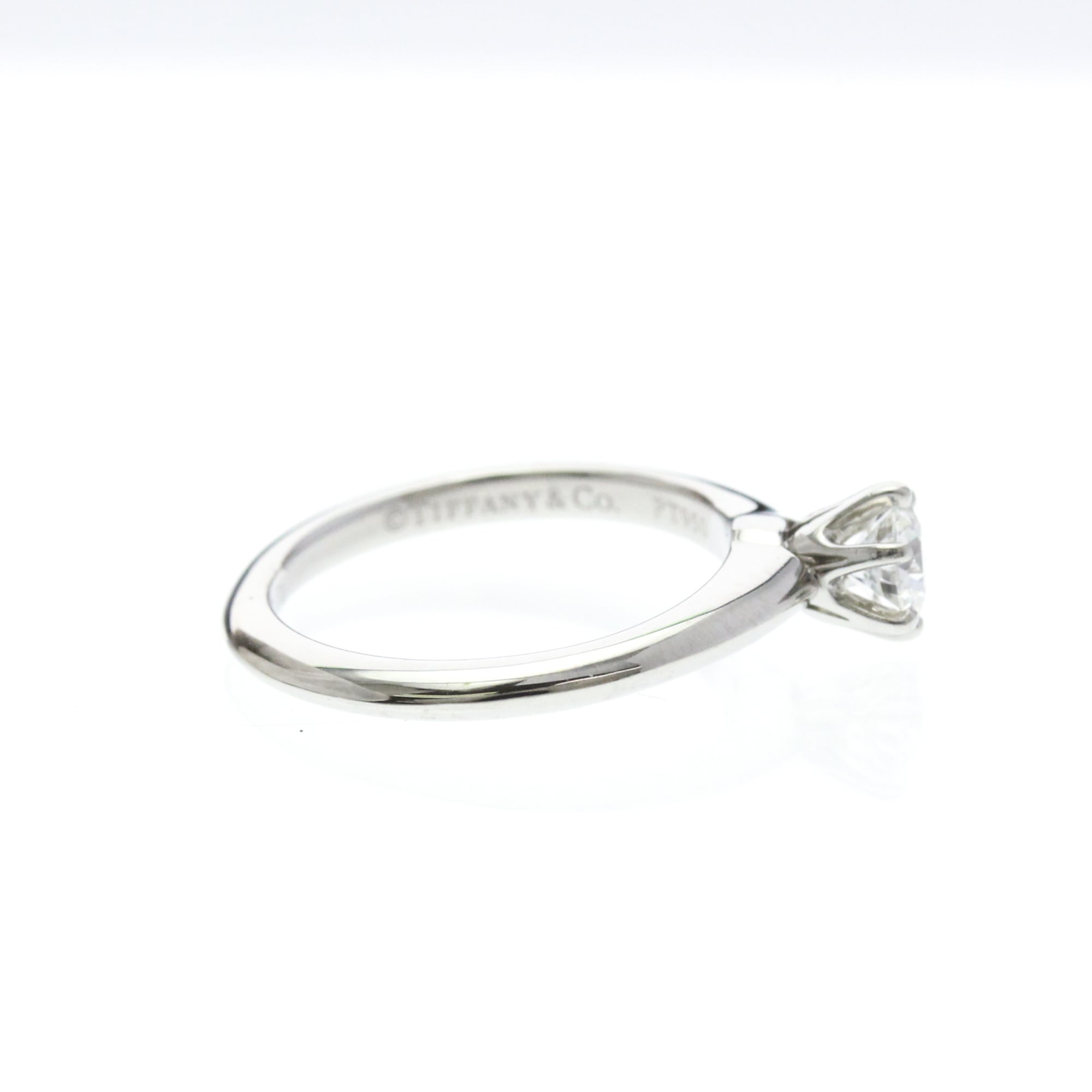 Tiffany Solitaire Diamond · 0.33ct · Platinum