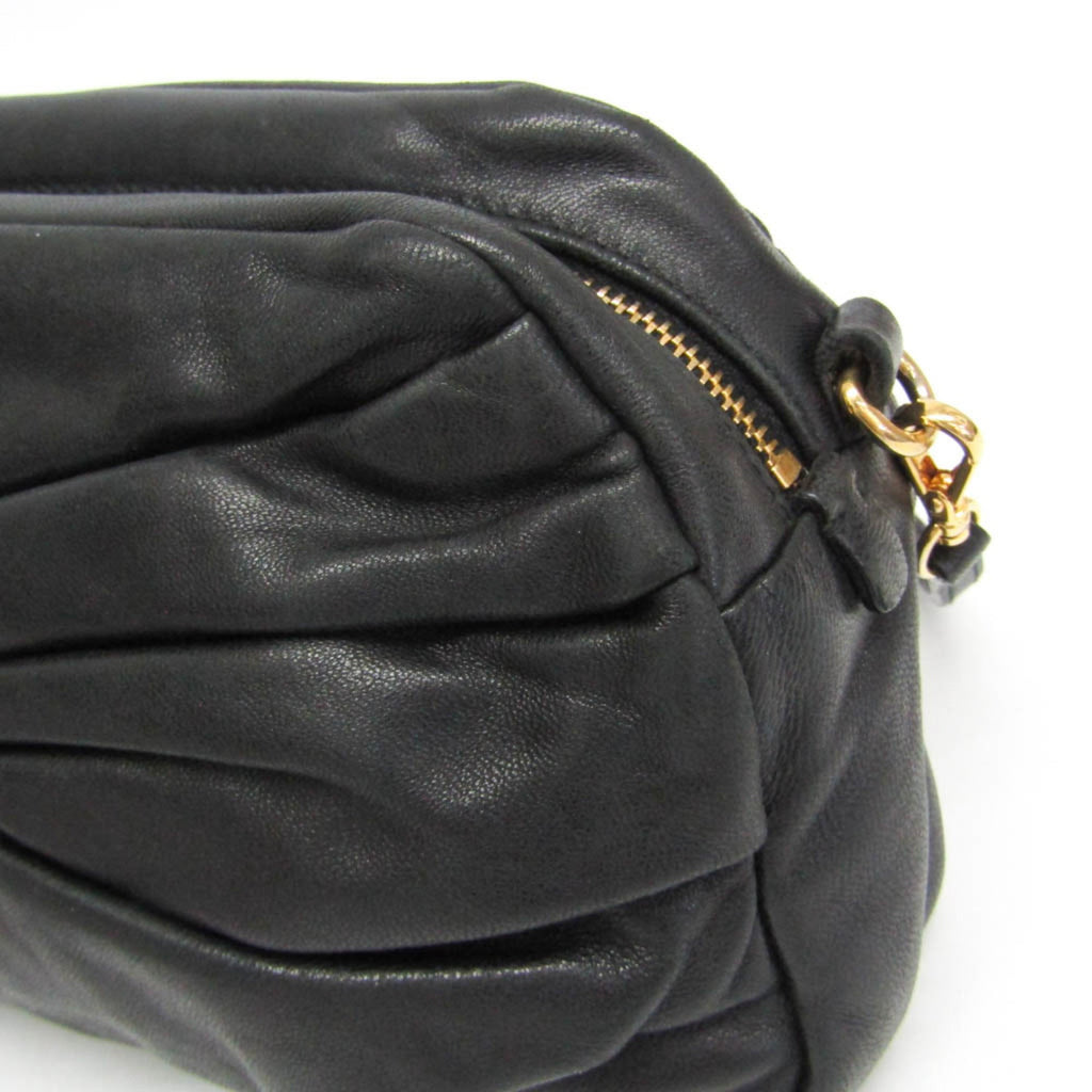 Miu Miu Ribbon Gather · Lambskin