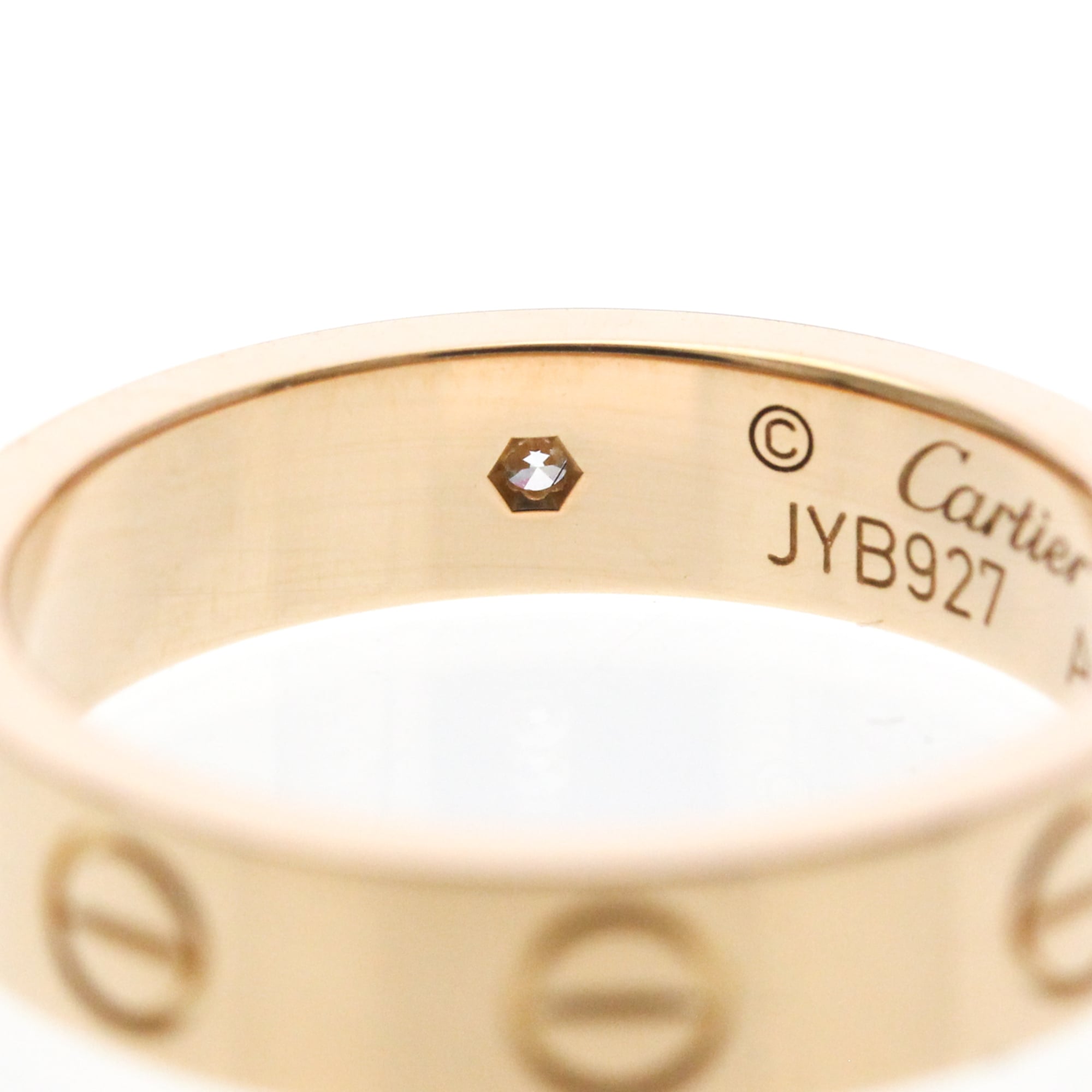 Cartier Mini Love · Rose Gold · Diamond