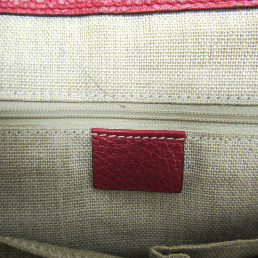Gucci Interlocking G · Leather Handbag