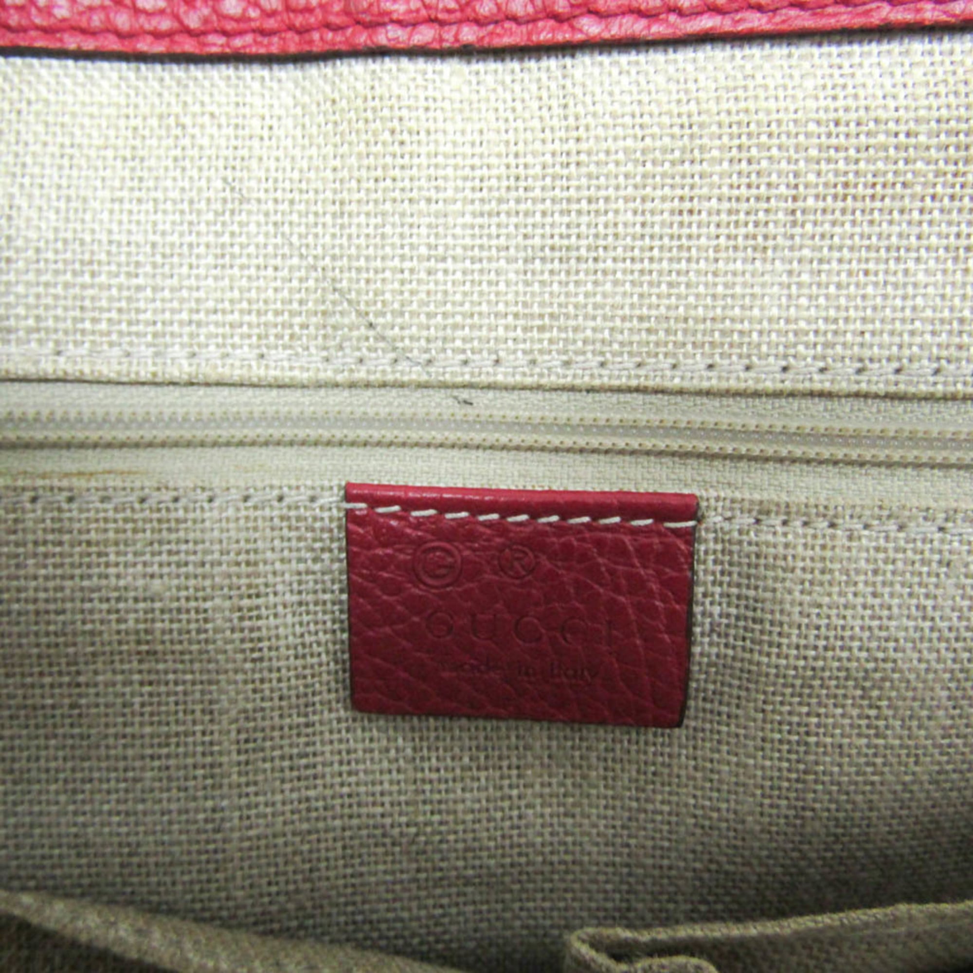 Gucci Interlocking G · Leather Handbag