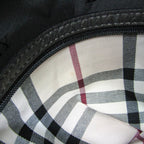 Burberry · Nylon & Leather Tote