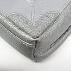 Balenciaga Navy Cabas XS · Metallic Leather