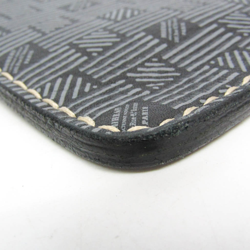 Moreau Leather Clutch · Two-Tone