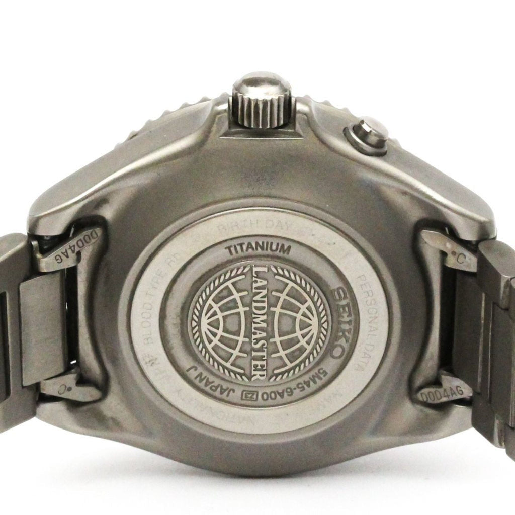 Seiko Land Master Kinetic · Titanium · GMT