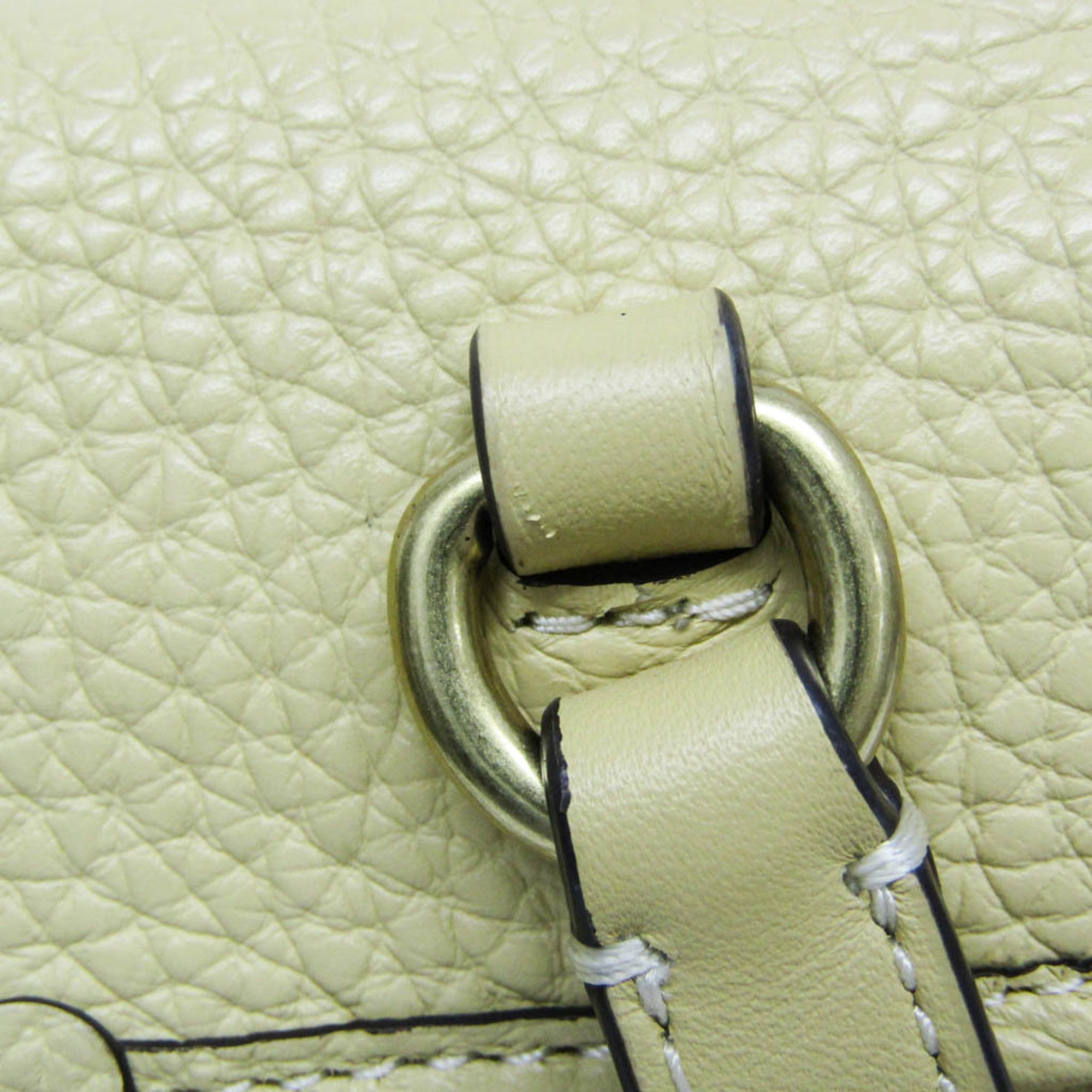 Coach Leah · Leather Backpack