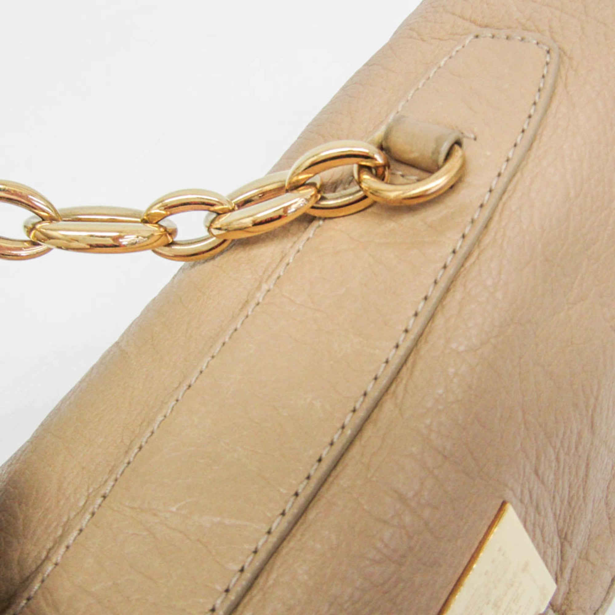 Bvlgari Chain Flap · Calfskin Shoulder Bag