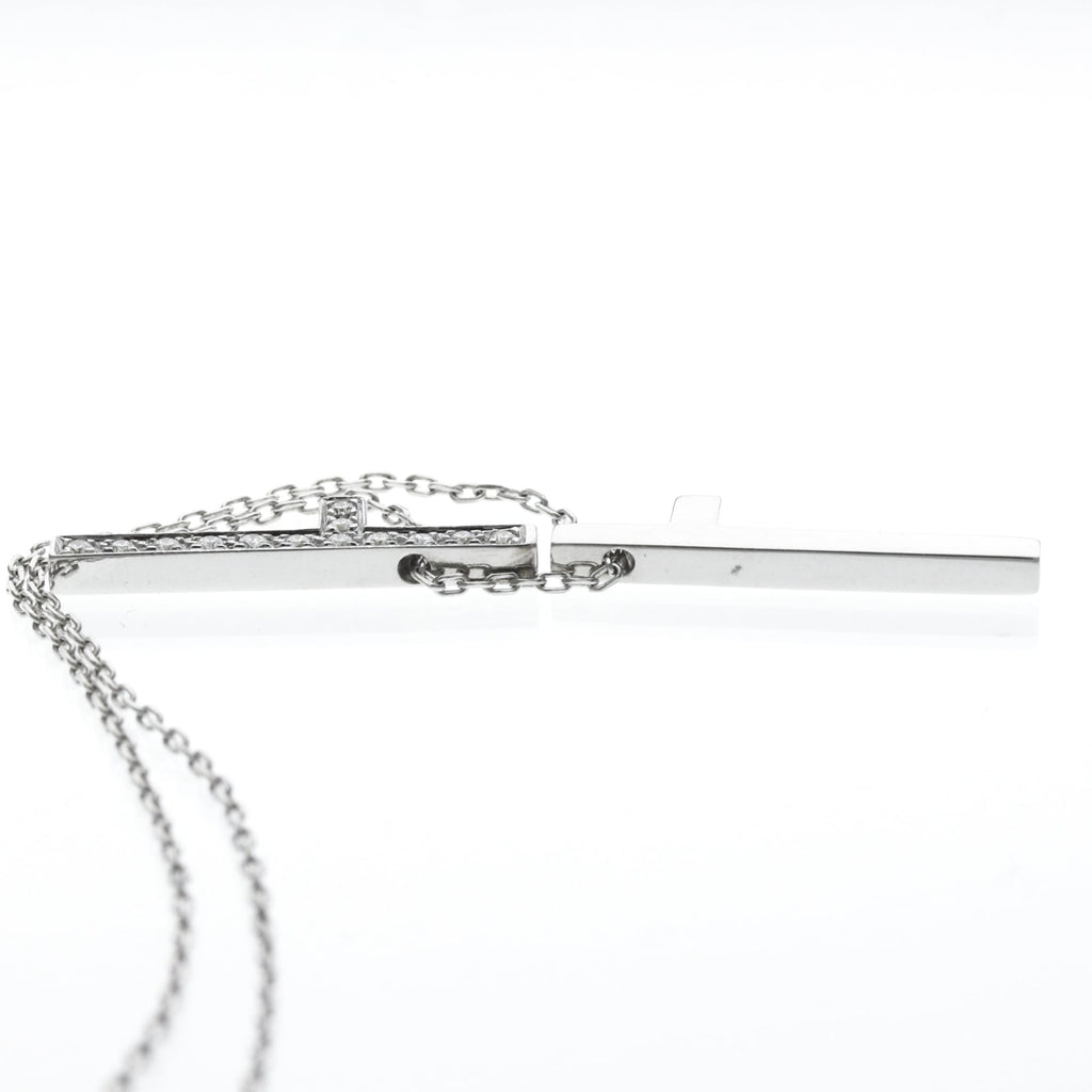Gucci Diamond Necklace · 18K White Gold