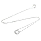 Tiffany Open Circle Mini · Platinum · Diamond