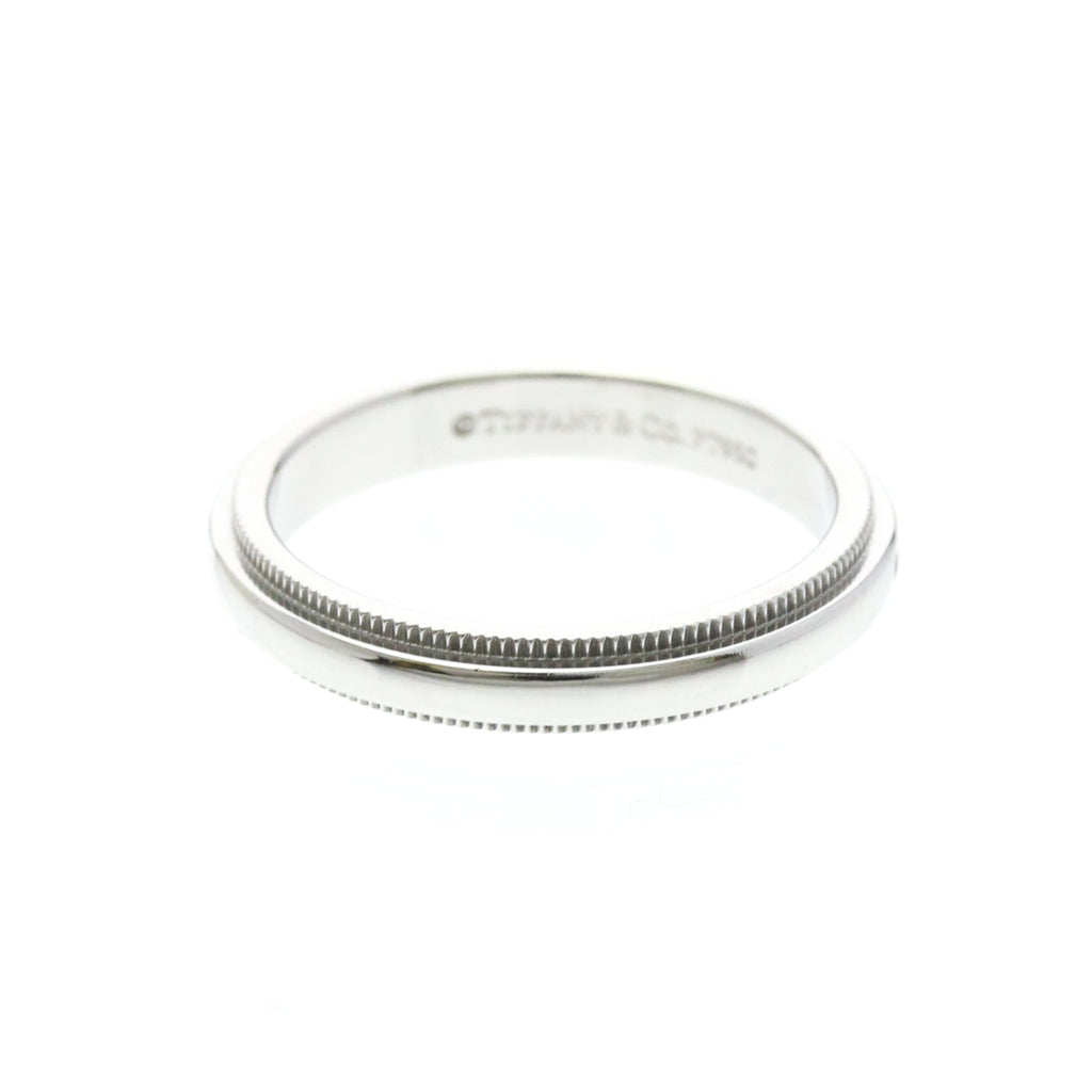 Tiffany Milgrain · Platinum · Diamond