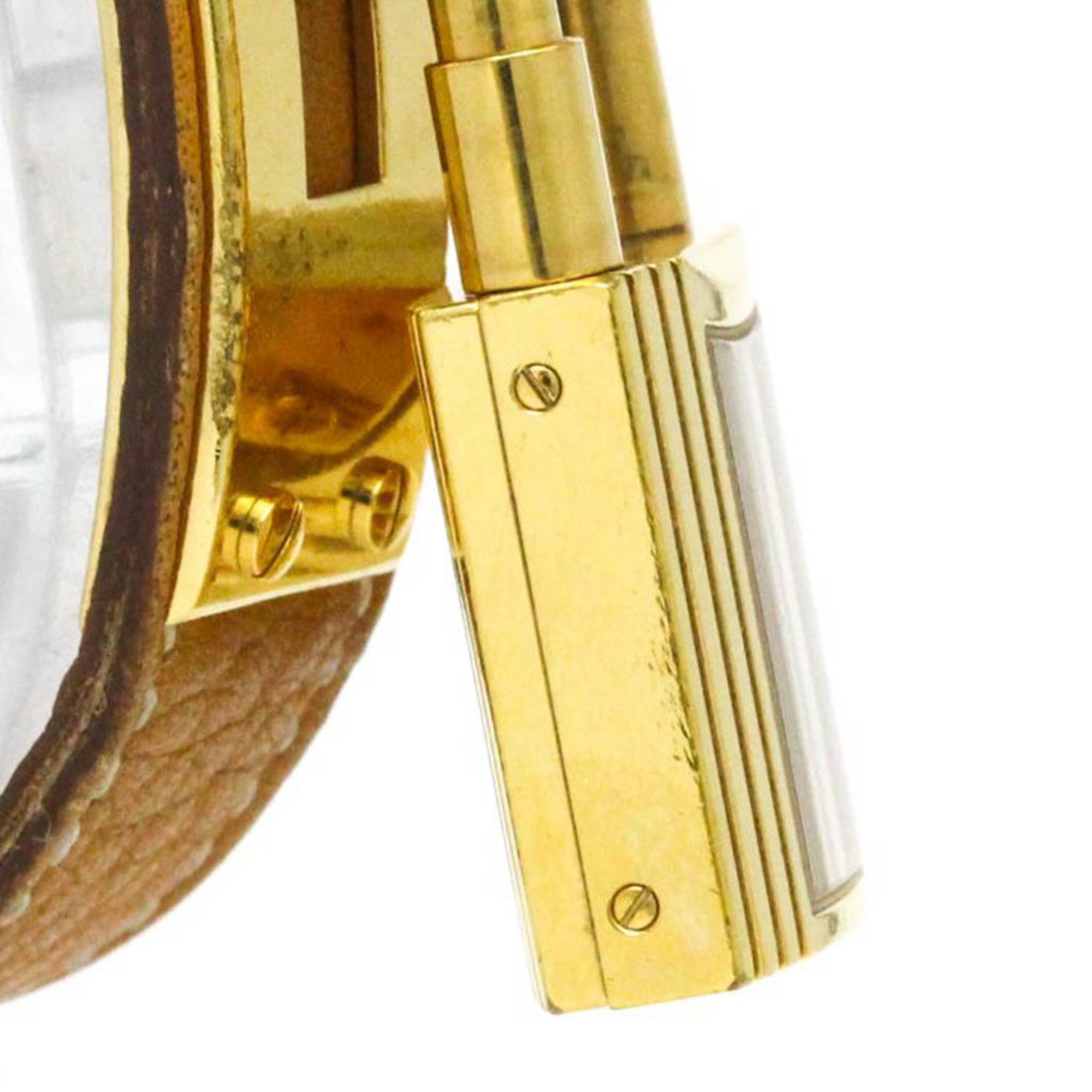 Hermès Kelly · Gold Plated · Leather