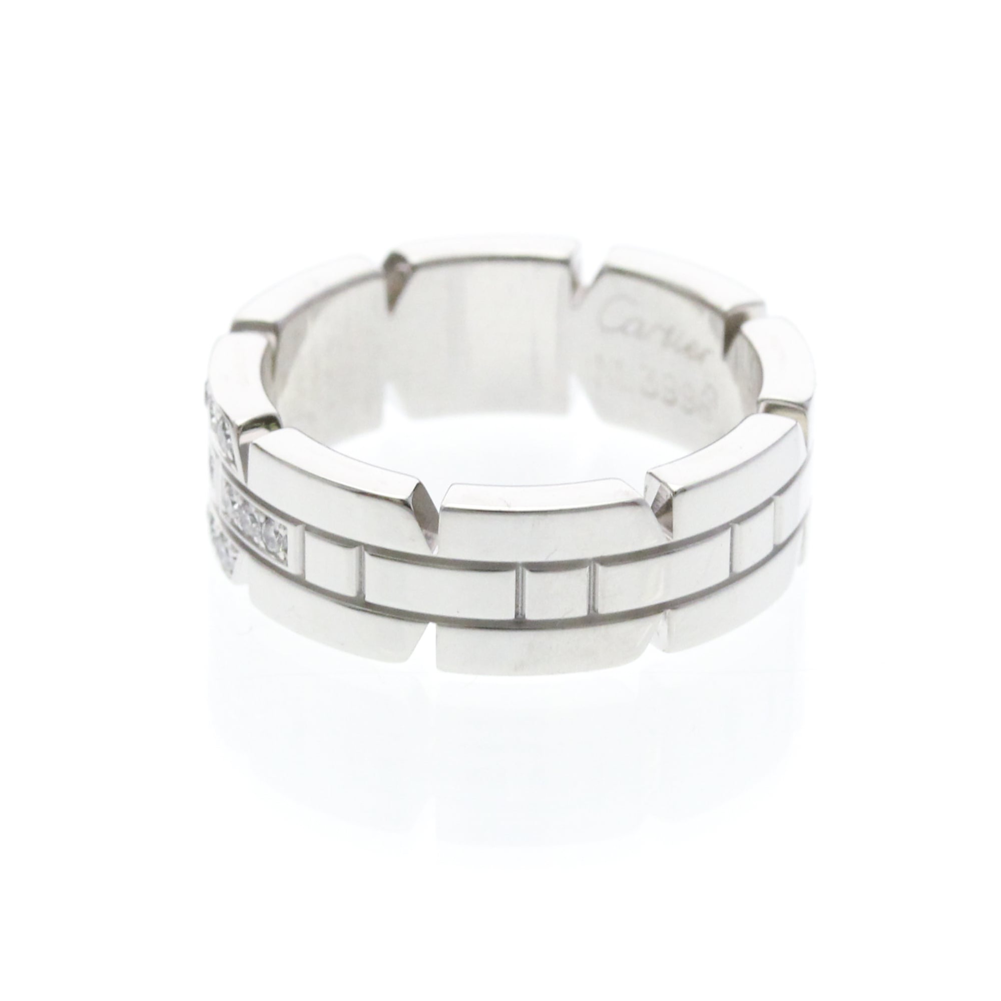 Cartier Tank Française · Diamond · White Gold