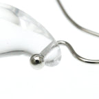 Tiffany Teardrop · Crystal · 18K White Gold