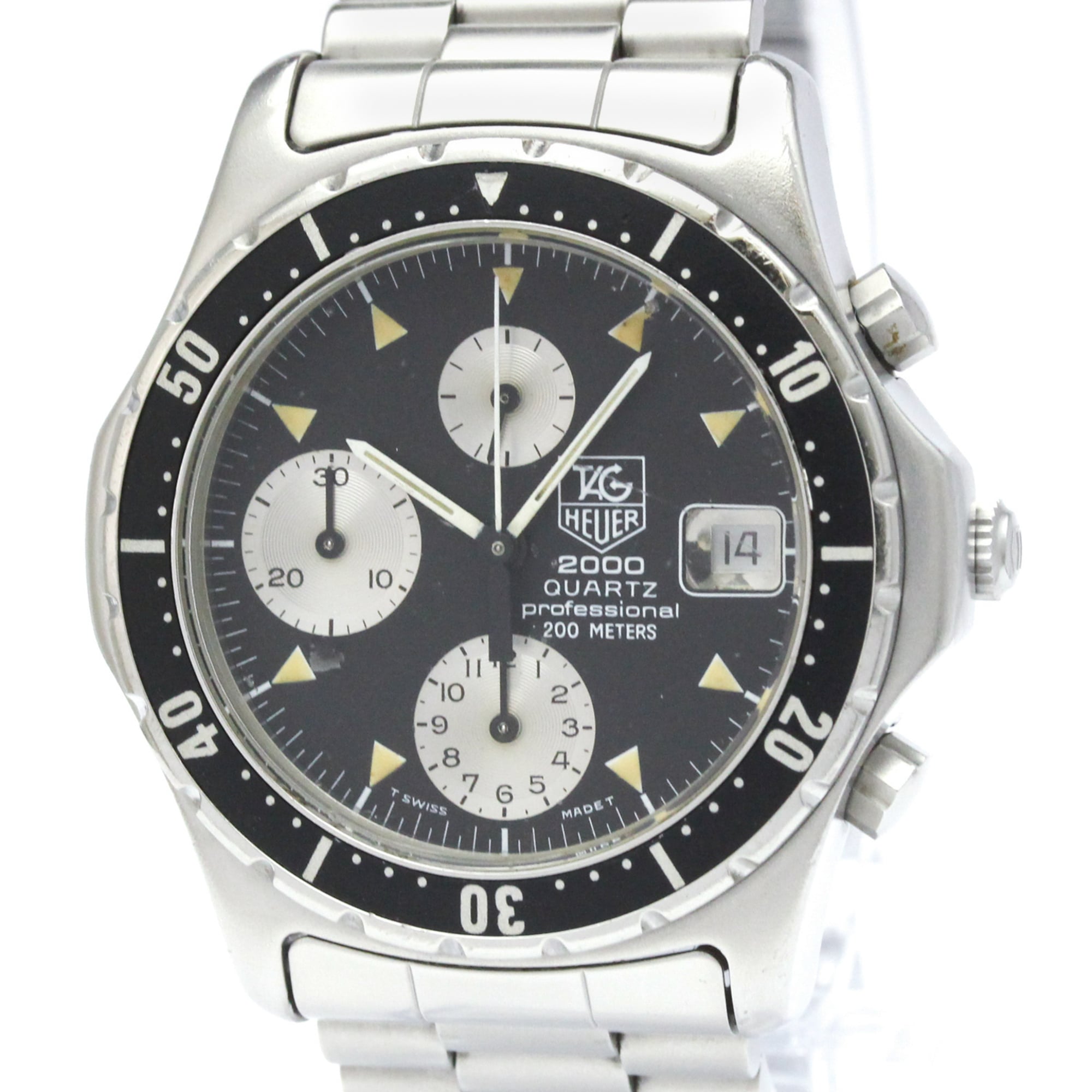Tag Heuer 2000 · Chronograph · Steel